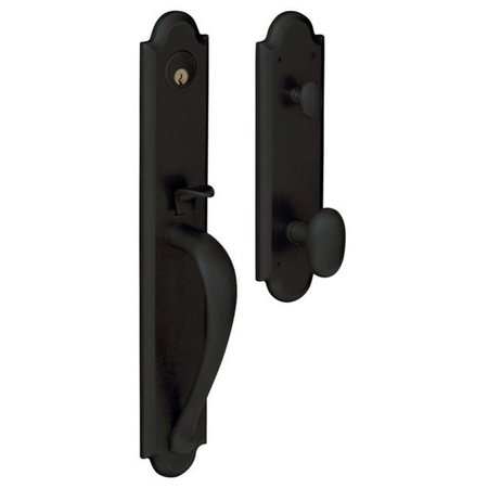 BALDWIN ESTATE Full Dummy Handlesets Satin Black 6402.190.RFD